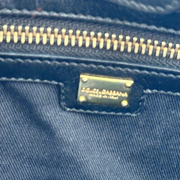 Dolce&Gabbana (Authentic) Leopard Print Patent leather Tote Bag - Picture 7 of 7